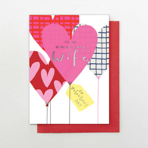 Amazing Wife Valentine card