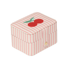 Load image into Gallery viewer, Stripy Cherry Jewellery Box
