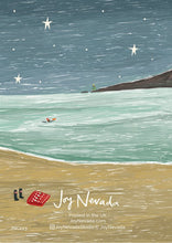 Load image into Gallery viewer, Wild Winter Swim Christmas card
