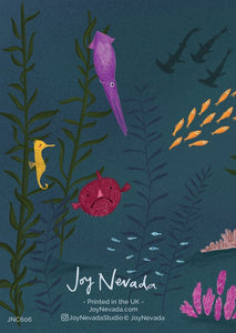Under the Sea Thank You card