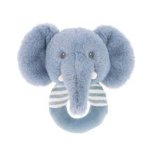 Keel Toys Keeleco Ezra Elephant Ring Rattle 14cm