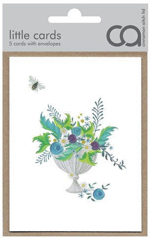 Flower Arrangement - Pack of 5 cards