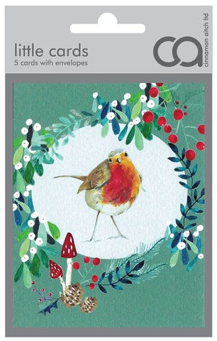 Christmas Card Pack - Robin