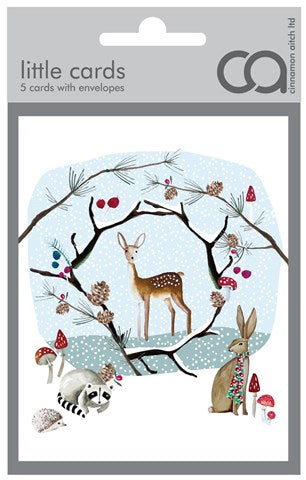 Christmas Card Pack - Woodland Deer