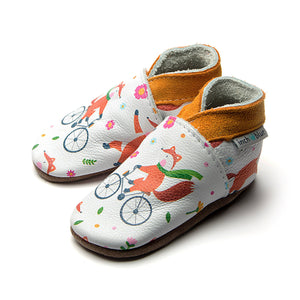 Inch Blue baby shoes - Little Fox