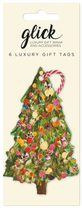 MULTIPACK TAG (6) EXQUISITE EVERGREEN