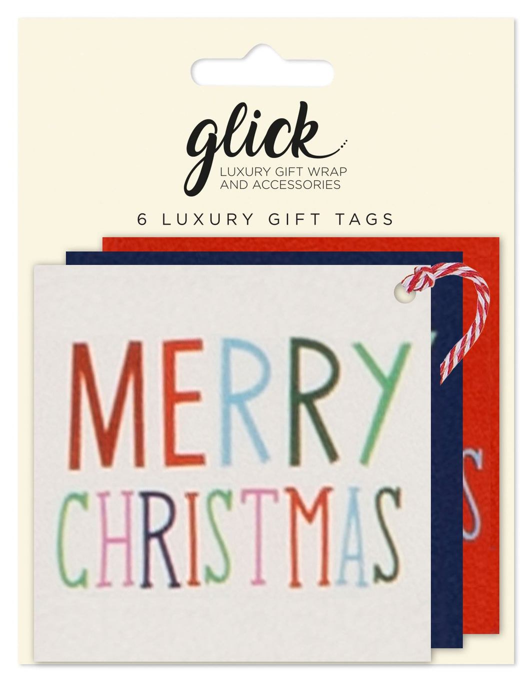 MULTIPACK TAG (6) CHRISTMAS GREETINGS