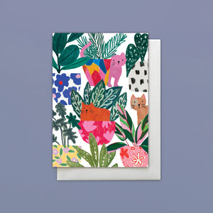 Cats and Plants - Pack of 8