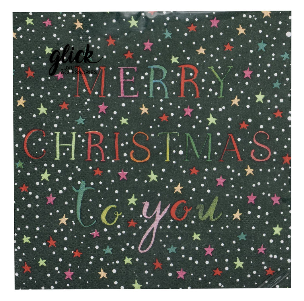 NAPKINS EXQUISITE CHRISTMAS