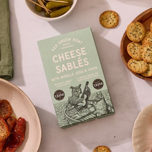 Load image into Gallery viewer, Cheese Sables with Nigella Seed and Chive

