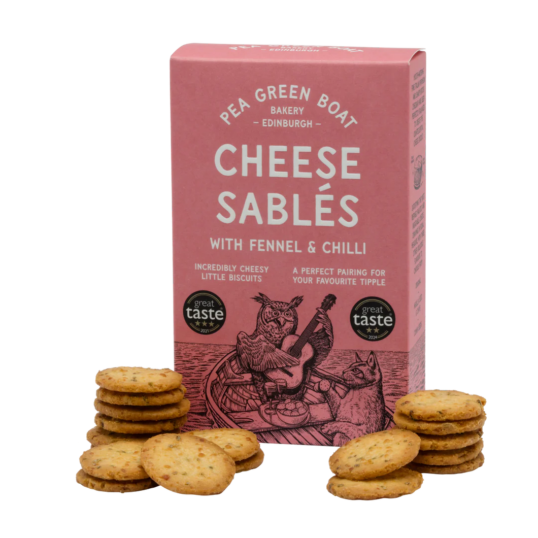 Cheese Sables with Fennel and Chilli - 80g
