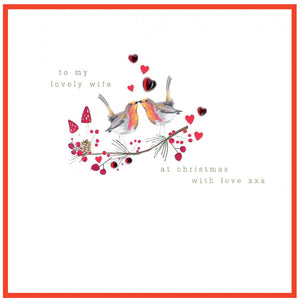 Christmas Card - To my Lovely Wife at Christmas