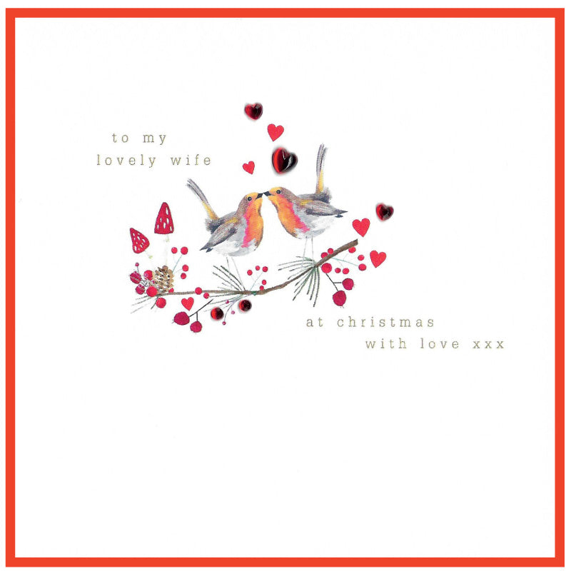 Christmas Card - To my Lovely Wife at Christmas