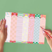 Load image into Gallery viewer, A4 Planner- pattern stripes
