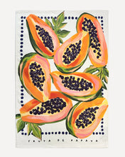 Load image into Gallery viewer, Papaya tea towel
