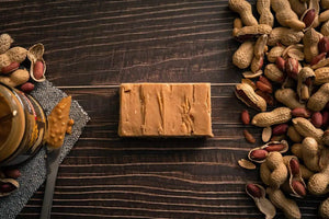 Peanut Butter Fudge Classic Bar 100g - by The Ochil Fudge Pantry