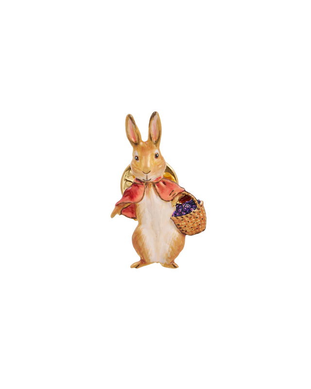 Fable England x Peter Rabbit Cottontail Brooch