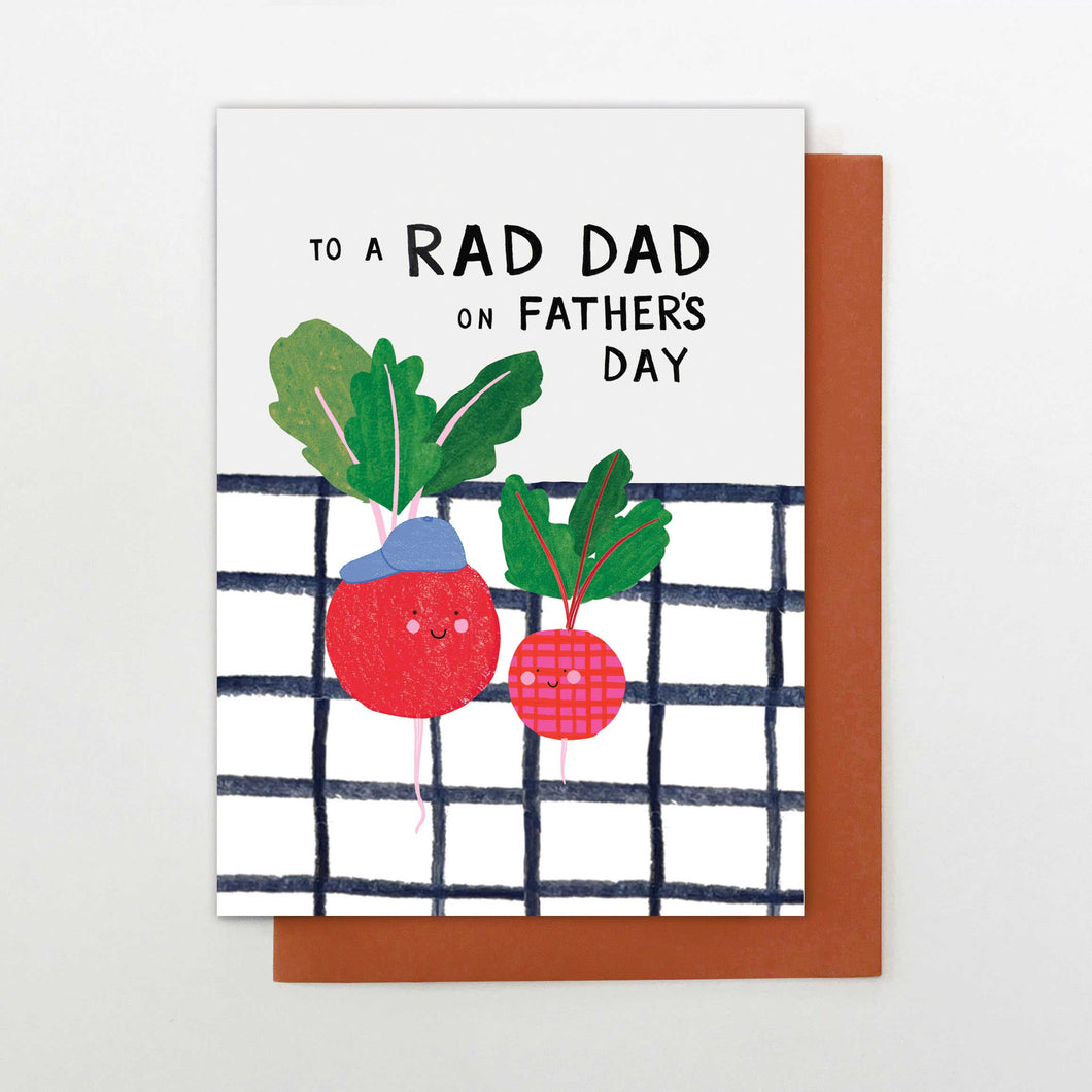 Rad Dad Father's Day card