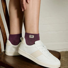 Load image into Gallery viewer, Wembley Ankle Socks for Women in Berry
