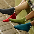 Load image into Gallery viewer, Wembley Ankle Socks for Women in Avocado
