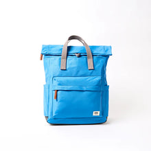 Load image into Gallery viewer, Canfield Small Backpack in Malibu Blue Nylon
