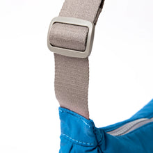 Load image into Gallery viewer, Farringdon Half Moon Bag in Malibu Blue Taslon
