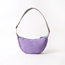 Load image into Gallery viewer, Farringdon Half Moon Bag in Petal Taslon
