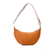 Load image into Gallery viewer, Farringdon Half Moon Bag in Dijon Taslon
