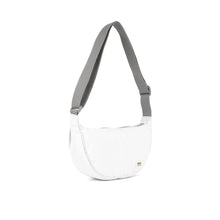 Load image into Gallery viewer, Farringdon Half Moon Bag in Coconut Taslon
