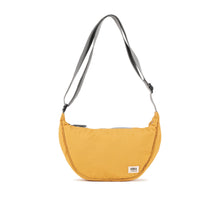 Load image into Gallery viewer, Farringdon Half Moon Bag in Corn Taslon
