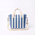 Load image into Gallery viewer, Hampstead Lunch Bag in Denim Stripe Canvas
