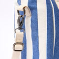 Load image into Gallery viewer, Hampstead Lunch Bag in Denim Stripe Canvas
