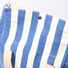 Hampstead Lunch Bag in Denim Stripe Canvas