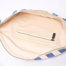 Load image into Gallery viewer, Mill Hill Crossbody Bag in Denim Stripe Cotton Canvas
