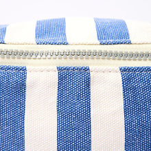 Load image into Gallery viewer, Mill Hill Crossbody Bag in Denim Stripe Cotton Canvas
