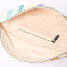 Load image into Gallery viewer, Mill Hill Crossbody Bag in Pastel Multi Stripe Cotton Canvas
