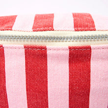 Load image into Gallery viewer, Mill Hill Crossbody Bag in Strawberry Stripe Cotton Canvas
