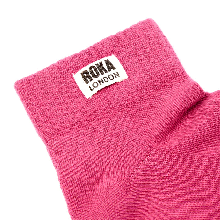 Wembley Ankle Socks for Women in Granita Red – Pippin Gifts Ltd