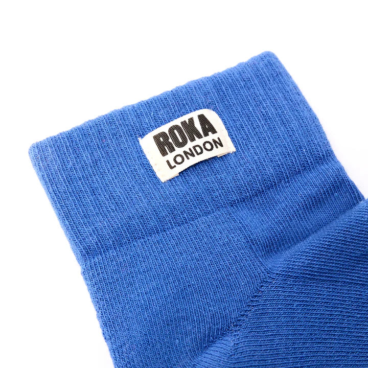 Wembley Ankle Socks for Women in Malibu Blue – Pippin Gifts Ltd