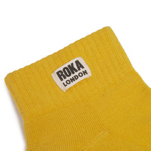 Load image into Gallery viewer, Wembley Ankle Socks for Women in Summer Yellow
