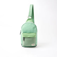 Load image into Gallery viewer, Willesden Sling Bag in Green Tonal Nylon
