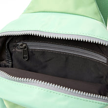 Load image into Gallery viewer, Willesden Sling Bag in Green Tonal Nylon
