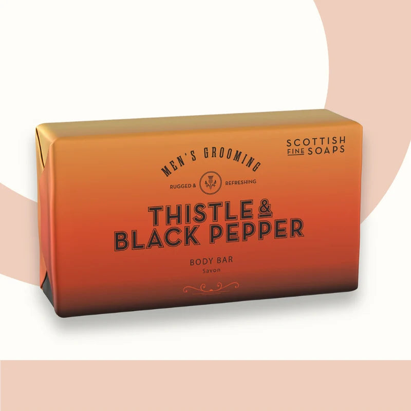 Thistle and Black Pepper Body Bar 220g