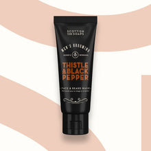 Load image into Gallery viewer, Thistle and Black Pepper face and beard wash 150ml
