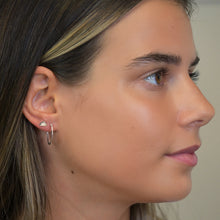 Load image into Gallery viewer, Sterling Silver Tiny Cloud Stud Earrings
