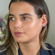 Load image into Gallery viewer, Sterling Silver Tiny Knot Stud Earrings
