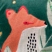 Load image into Gallery viewer, Secret Garden Fox Cushion
