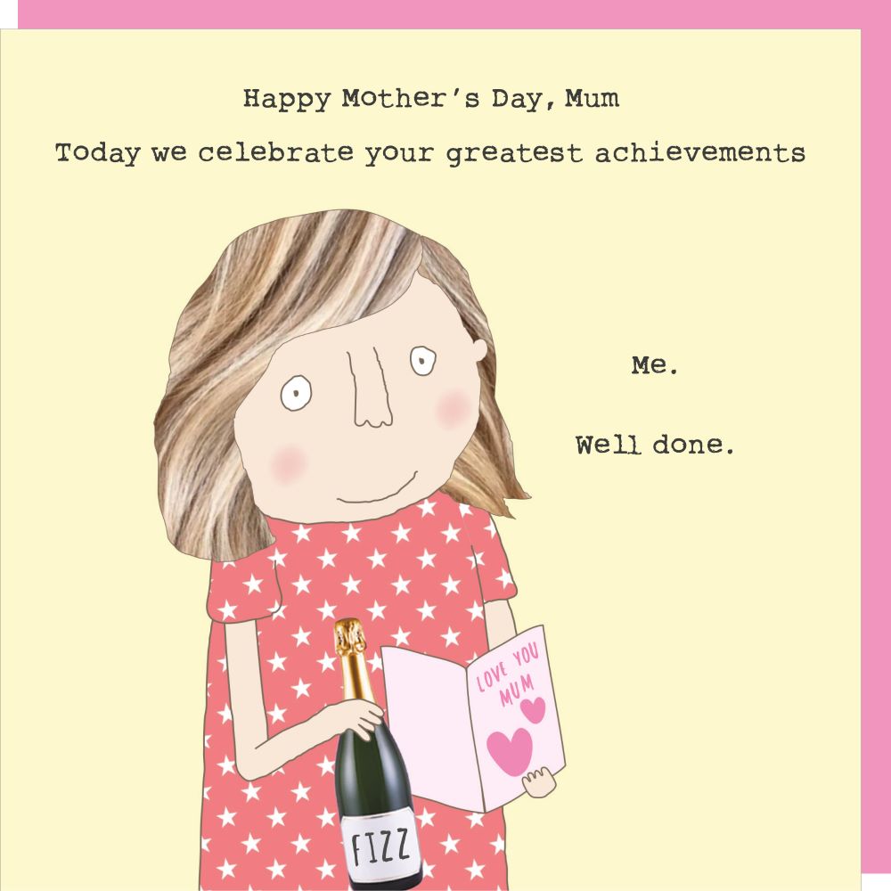 Mum Greatest Achievements Mother's Day Card