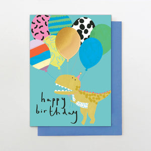 Dinosaur Birthday card