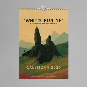 2026 Scottish Quotes and Sayings Calendar
